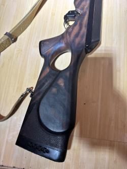 Вепрь-308 супер с кожаным чехлом и оптическим прицелом