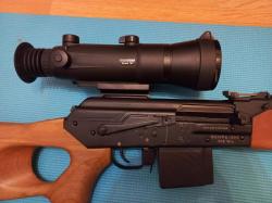 Вепрь .308 Win 7,62х51 с оптикой, коллиматором и ночником