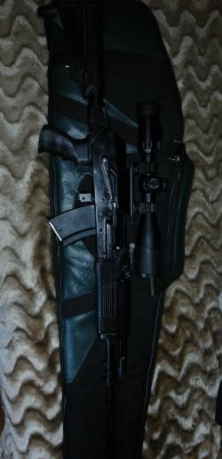 Вепрь СОК-94 с пулеметным стволом