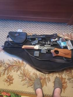 Вепрь СОК 95,прицел ночной Юкон, загонник липерс. 