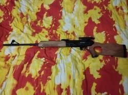 ВЕПРЬ ВПО-123 (7,62*54R) калибр 7,62*54R + прицел оптический+ планка