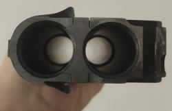 "Вертикалка" ИЖ-27М под патрон 12×76 мм «Магнум».