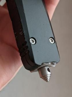 Винтажный выкидной нож microtech