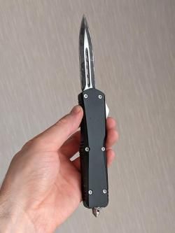 Винтажный выкидной нож microtech
