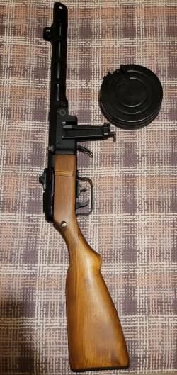 Винтовка пневматическая газобаллонная ППШ-М (Папаша)