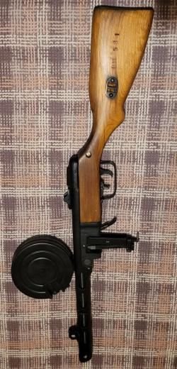 Винтовка пневматическая газобаллонная ППШ-М (Папаша)