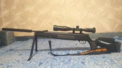 ВИНТОВКА ПНЕВМАТИЧЕСКАЯ HATSAN MOD 125 SNIPER 4,5 ММ.