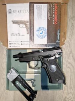 Пневматический пистолет Umarex Beretta M84 FS 4.5 мм (Blowback, металл)