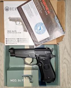 Пневматический пистолет Umarex Beretta M84 FS 4.5 мм (Blowback, металл)