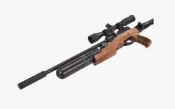Винтовка пневматическая PCP мод. MB20.B.625.W (полнотел, колба, 6,35 мм, Ультракомпакт, Ор