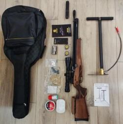 Винтовка пневматическая REXIMEX DAYSTAR W, кал. 5,5 мм, 3 Дж (PCP, дерево)