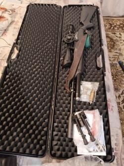 Винтовка пневматическая Umarex Walther 1250 Dominator FT (PCP, пл, сошка, прицел)
