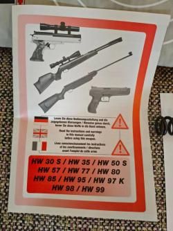 Винтовка пневматическая Weihrauch HW 97K