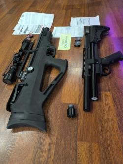 VL-12 Lothar Walther (Германия) и Hatsan Flashpup 6.35 мм (PCP) Для Охоты и Развлечений