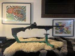 Remington 870 кронштейн с планкой на ствольную коробку для установки ПУ