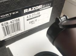 Vortex Razor HD Gen II 4.5-27x56 с подсветкой EBR-7C MRAD с кроном МАК