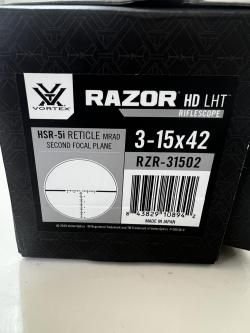 VORTEX RAZOR HD LHT 3-15X42