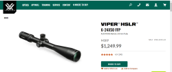 Vortex Viper 6-24x50 ffp