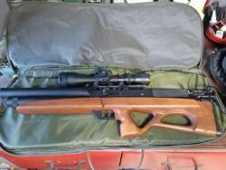 Воздушка EDgun Matador R5M 5.5 long. Эдган матадор Р5М лонг 5.5 3 дж., ложе орех.