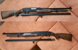 ВПО-202-07, Бекас 12, калибр 12/76, помпа, 2 ствола