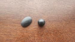 Вставка пластик стандарт в рукоять, шар черный для Blaser R93.