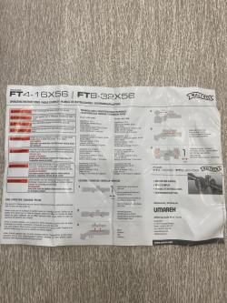 WALTHER-DOMINATOR FT8-32X56