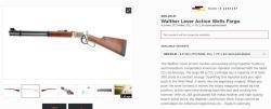 Walther Lever Action Wells Fargo