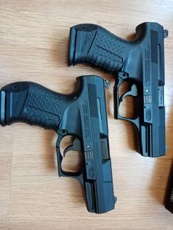 Walther p99 WE, airsoft, greengas, blowback