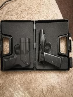 Сигнальный охолощенный пистолет Walther PP-S PPS PPK Kurs 10ТК