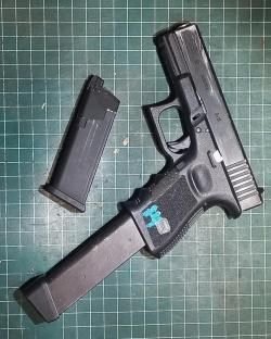 WE Glock 19 semi/fullauto/blowback штурмовой