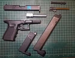 WE Glock 19 semi/fullauto/blowback штурмовой