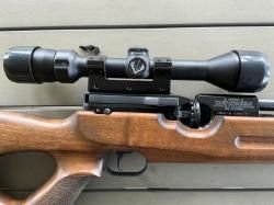 Weihrauch hw 100, 4.5мм, в комплекте с оптическим прицелом Bushnell и баллоном 