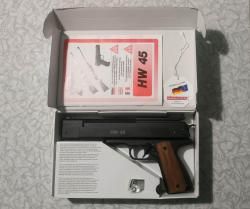 Weihrauch HW 45 (3дж) 4.5mm пневма-пружинный пистоль 