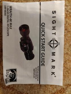 WRAITH 4K MAX 3-24*50 DIGITAL RIFLESCOPE (SM 18030)