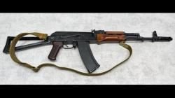 Юнкер 3 - пневматический Автомат Калашникова + ммг штык ножа