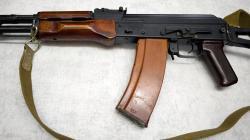 Юнкер 3 - пневматический Автомат Калашникова + ммг штык ножа