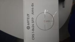 Загонный прицел artelv crs 1-8x24 sfp