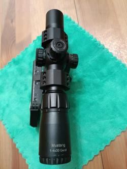 Загонный прицел Vector Optics Mustang Gen2 1-4x30 SFP IR