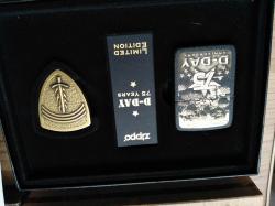 Зажигалка Zippo D - DAY  75 YEARS  настоящая, американская.