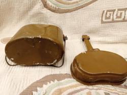 Котелок армейский походный,производство СССР