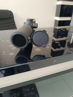 Защитная крышка на обьектив оптического прицела "соты"