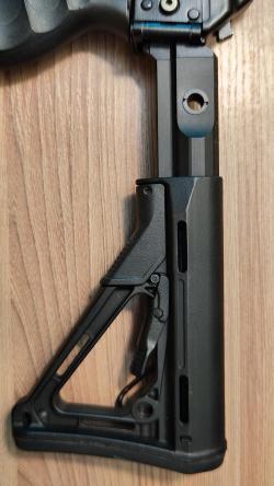 Завышенный адаптер приклада с трубой CG703 Сайга-9 ,сайга исп.33