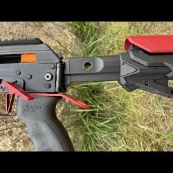 Завышенный адаптер приклада с трубой "долы" CG706 CGNL, 190 ММ (Mil-Spec) для АК/Сайга