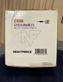 Зрительная труба Nightforce CFS 6-36x50 MIL-XT FFP