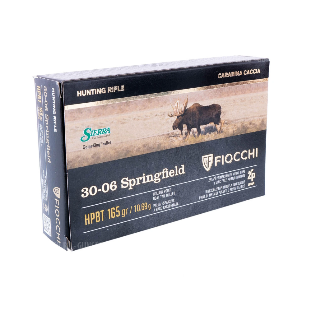 30-06 Fiocchi HPBT 165gr