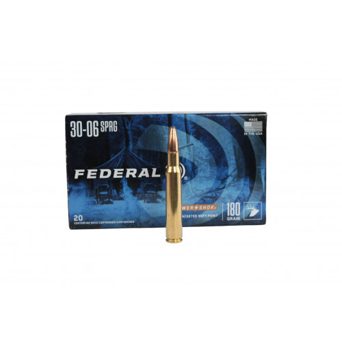 30-06Sprg Federal 9.7g Power Shok SP 150gr