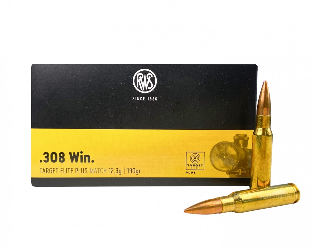 308 Win RWS 12,3g Target Elite Plus Match