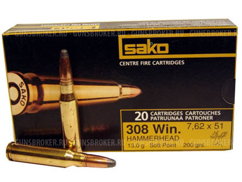 308Win Sako Hammerhead SP 13,0gr