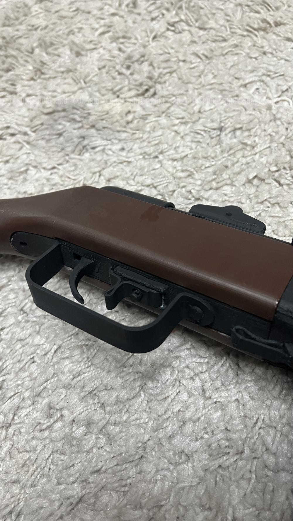 3д печатные макеты ППШ-41, ТТ, Ф-1