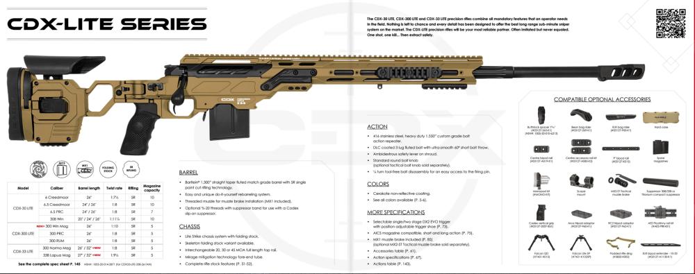 Accuracy Int /Barrett/Desert tech/ Blaser /Ruger /Cadex/Sako/Tikka/Beretta/Benelli